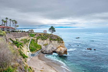 Photo for Scenic landscape along the highway no. 1 in California, Big Sur, Pacific Highway, USA - Royalty Free Image