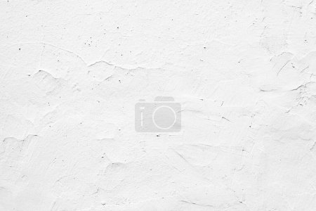Téléchargez les photos : Motif de mur structuré harmonique peint en blanc - en image libre de droit