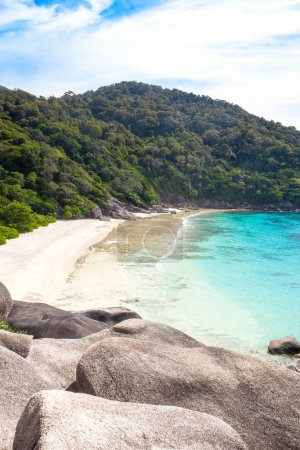 Photo for Beautiful landscape of the Similan Islands in Thailand - most famous islands with paradise views and snorkeling and diving spots - Royalty Free Image