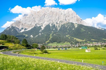 Photo for View to the Zugspitze in Germany - Royalty Free Image