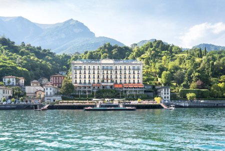 Photo for World famous Grand Hotel Tremezzo on the Como Lake, Italy - Royalty Free Image