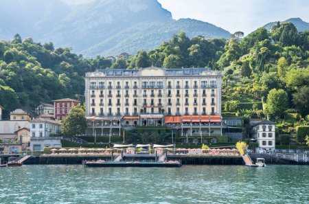 Photo for World famous Grand Hotel Tremezzo on the Como Lake, Italy - Royalty Free Image