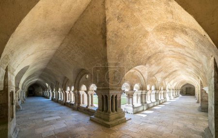 Photo for Famous Cistercian Abbey of Fontenay, France - Royalty Free Image
