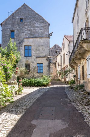 World famous village FLAVIGNY-SUR-OZERAIN, France