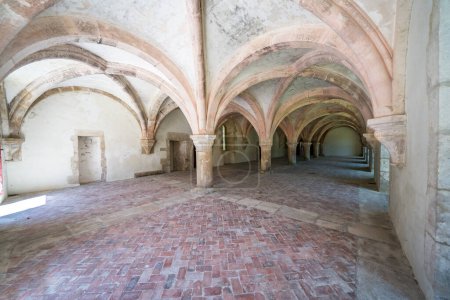 Foto de Famosa abadía cisterciense de Fontenay, Francia - Imagen libre de derechos