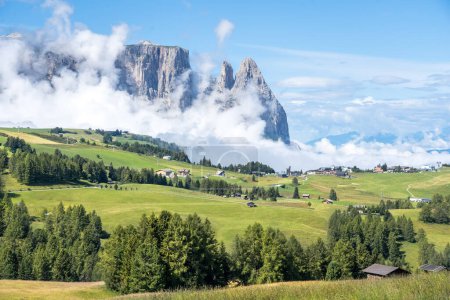 Weltberühmte Seiser Alm, Südtirol, Italien.