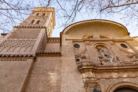 San Miguel de los Navarros is a 14th-century church built in almudejar and baroque styles in Zaragoza, Spain.