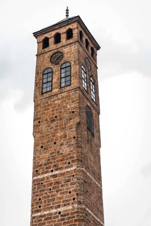 The Sarajevski Sahat Kula is an Ottoman clock tower in Sarajevo, the capital of Bosnia and Herzegovina.