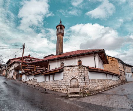 Kasim katibova Mosque on Pehlivanusa street in Sarajevo, the capital of Bosnia and Herzegovina.