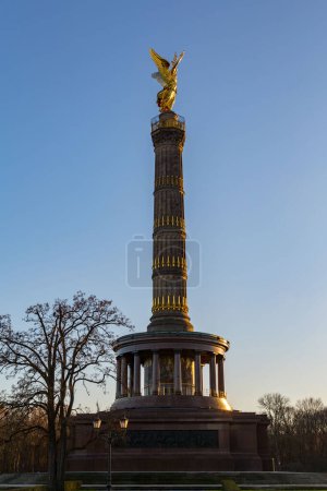 The Victory Column is a monument in Berlin, designed by Heinrich Strack to commemorate the Prussian victory in the Second Schleswig War.