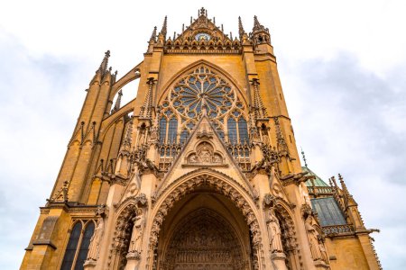 Metz Cathedral, or the Cathedral of Saint Stephen is a Roman Catholic cathedral in Metz, capital of Lorraine, France.
