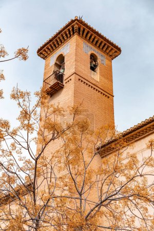 Kloster Santa Isabel la Real im Albaicin oder Albayzin Viertel von Granada, Andalusien, Spanien.