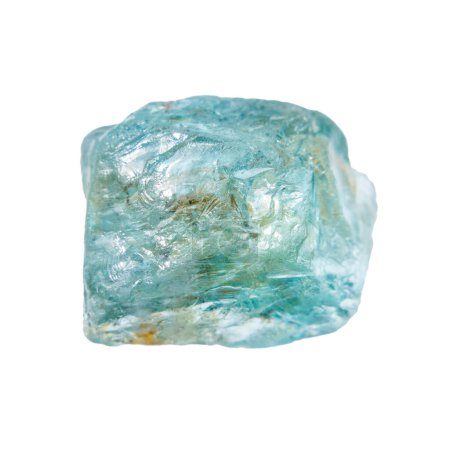 Téléchargez les photos : Gros plan de l "échantillon de pierre naturelle de la collection géologique cristal d" étoile brut isolé sur fond blanc du Cambodge - en image libre de droit