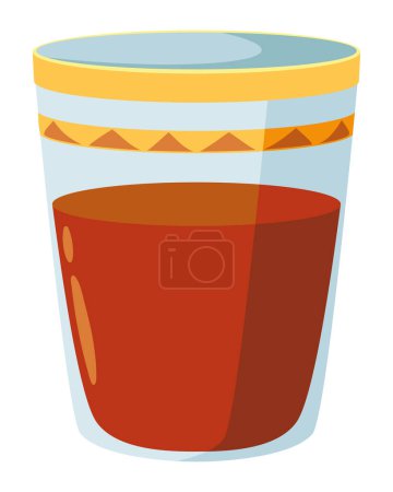 Photo for Iftar arabian drink illustration vector - Royalty Free Image