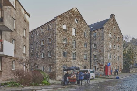 Photo for The Dean Village in Edinburgh, UK - Royalty Free Image