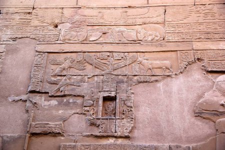 Temple de Kom Ombo à Kom Ombo, Egypte. C'est un temple construit sous la dynastie ptolémaïque dans la ville de Kom Ombo
