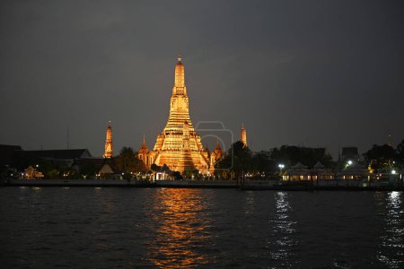 Wat Arun, ou Temple de l'Aube à Bangkok, Thaïlande