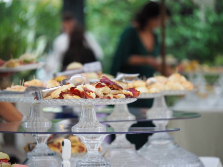 Photo for Event catering finger food delicatessen variations - Royalty Free Image