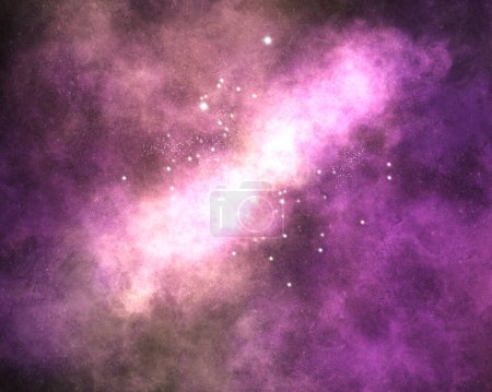 Photo for Nebula Star universe background. Night shining starry sky. stars space, cosmos, nebula, Milky way galaxy background. glittering star dust trail sparkling particles on Black background - Royalty Free Image