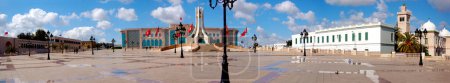 Téléchargez les photos : Vue d'ensemble de la place Kasbah, immense place face à la place du Gouverment à Tunis - en image libre de droit