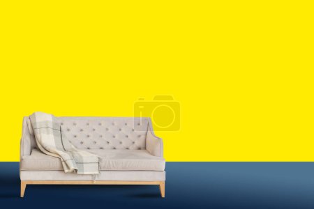 Photo for Sofa in an empty interior. - Royalty Free Image