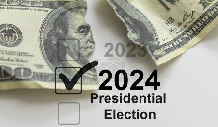 Foto de Elecciones en Estados Unidos 2024 antecedentes, voto. Foto de alta calidad - Imagen libre de derechos
