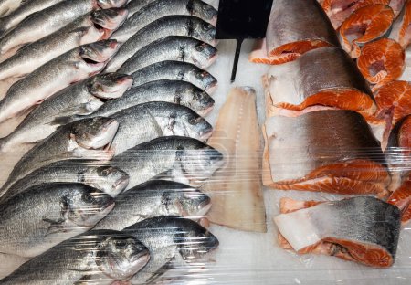 Fish market, fresh fish in street market, fresh fish, social issue, fish market street market. High quality photo