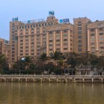 Kolkata, India, January 24, 2023: Exterior view of State Bank of India main Building.  
