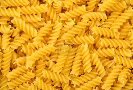 Close up of wholegrain italian pasta, as background