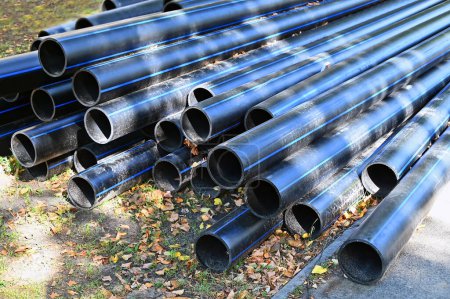 High density polyethylene pipe for water pipeline
