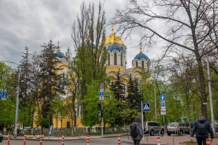 Photo for Vladimir's Cathedral in Kyiv in the spring - Royalty Free Image