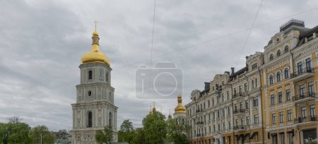 Photo for St. Sophia Cathedral and historical architecture of the center of Kyiv - Royalty Free Image