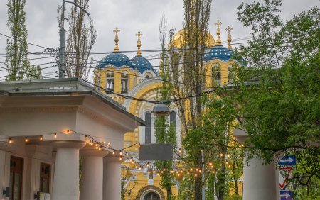 Foto de Vista de la Catedral de San Vladimir en Kiev - Imagen libre de derechos