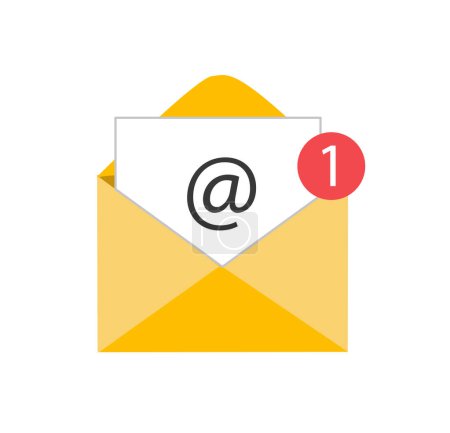 Mail icon vector illustration