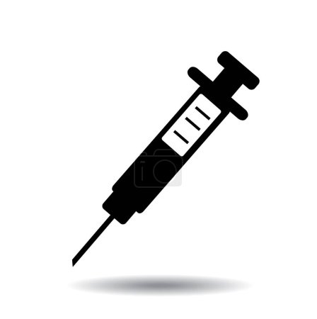 Syringe Icon Vector illustration design