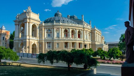 Photo for UKRAINE, ODESSA - JUNE 10, 2007: view of the Opera House in the city of Odessa, Ukraine - Royalty Free Image
