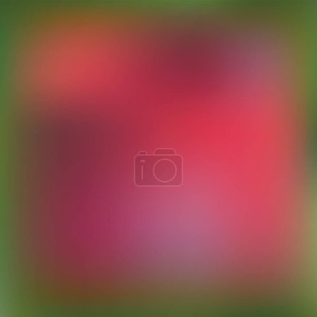 Illustration for Blurry wallpaper centered on red lblurry colors; mesh made with autumnal colors; can write text - Royalty Free Image
