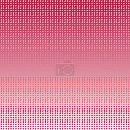 Illustration for Nice background with halftone red and claret; gradient background; vector illustration with dots; spot design - Royalty Free Image