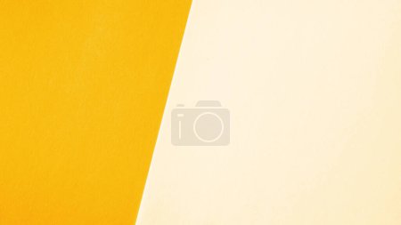 Photo for Paper of yellow shades, paper background. Copy space. - Royalty Free Image