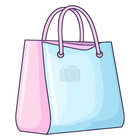 An icon representing a flat bag in vector format, suitable for depicting handbags