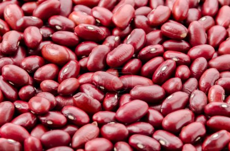 Red kidney beans texture background