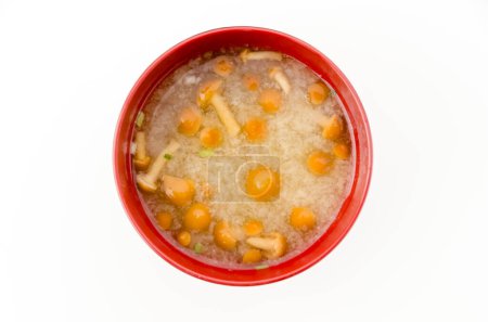Photo for Japanese food, Nameko miso soup - Royalty Free Image
