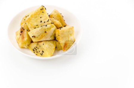 Comida japonesa, daigakuimo, Menos dulzura confitada batatas