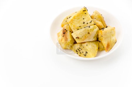 Comida japonesa, daigakuimo, Menos dulzura confitada batatas