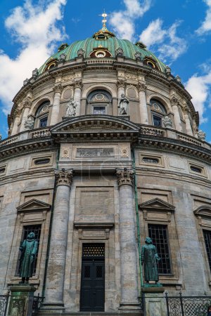 Photo for Frederik's Church or The Marble Church in Copenhagen, Denmark. - Royalty Free Image