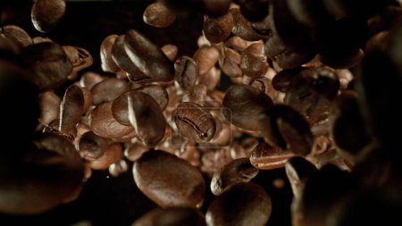 Photo for Abstract Coffee Background with Fresh Arabica. - Royalty Free Image
