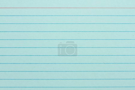 Photo for Retro blue paper index card background for business or school message - Royalty Free Image