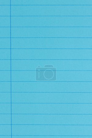 Foto de Fondo de papel portátil de la escuela forrado de azul retro con espacio de copia para su mensaje escolar - Imagen libre de derechos