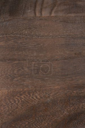 Foto de Fondo de madera de material texturizado granulado envejecido marrón - Imagen libre de derechos