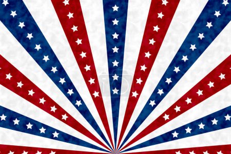Photo for USA stars and stripes background with space for your US or patriotic message - Royalty Free Image